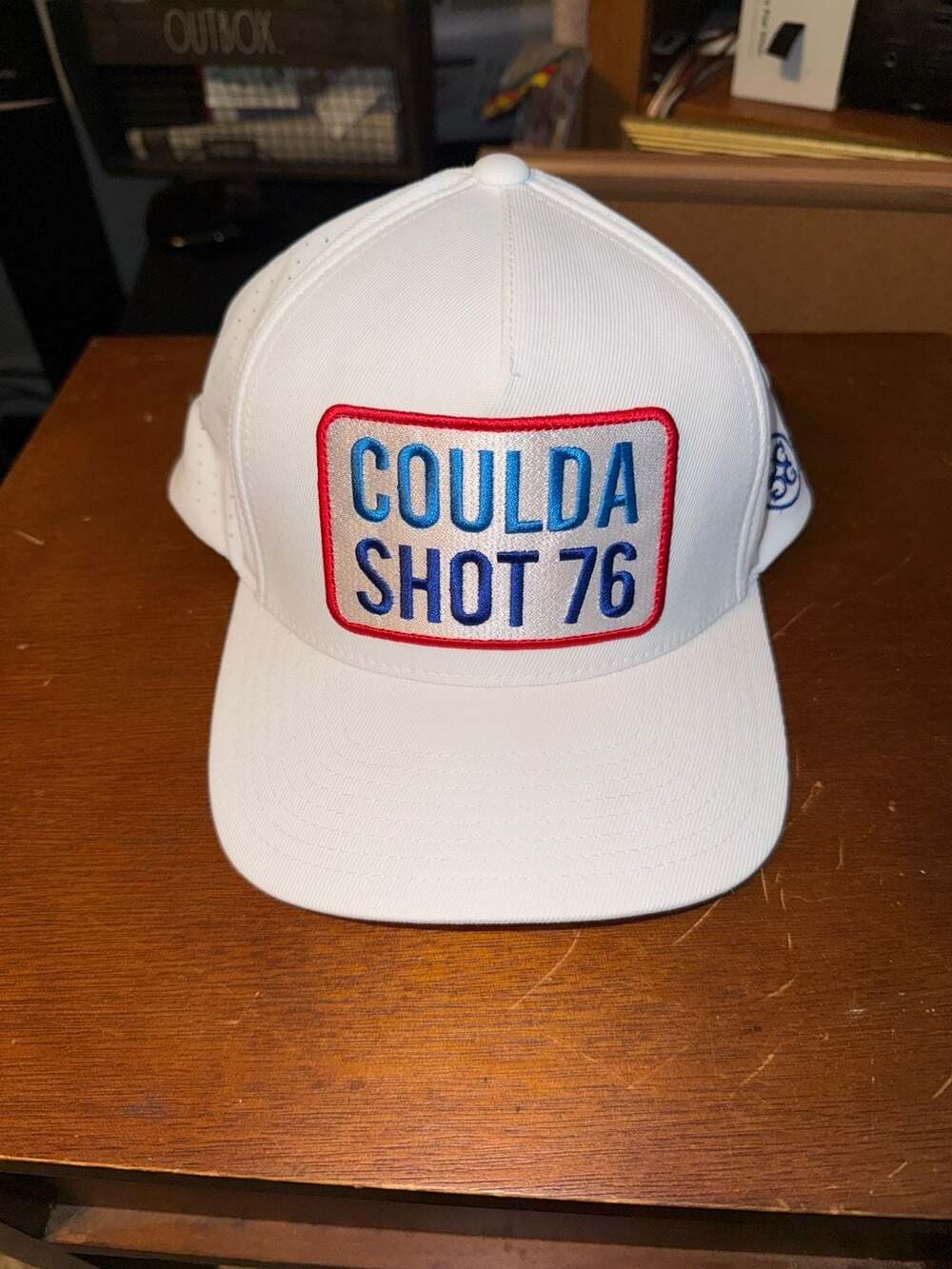 G/FORE White Coulda Shot 76 Snapback Golf Hat